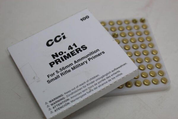 CCI No. 41 – Small Military Rifle Primers|1000/ Bx - Image 2