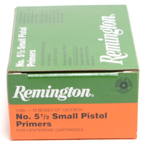 remington small pistol primers