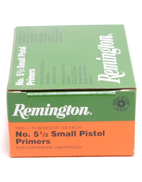 remington small pistol primers