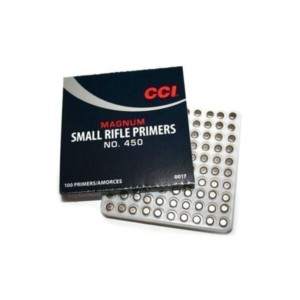 CCI Small Rifle Magnum Primers No. 450 |1000/Bx - Image 2